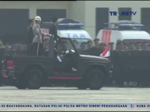 HUT Polri ke-69 Berlangsung Singkat