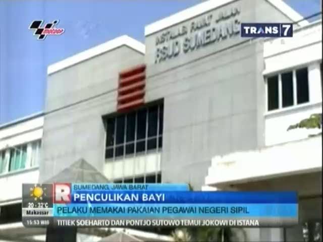 Pakai Baju PNS, Bayi 13 Hari Diculik di Rumah Sakit