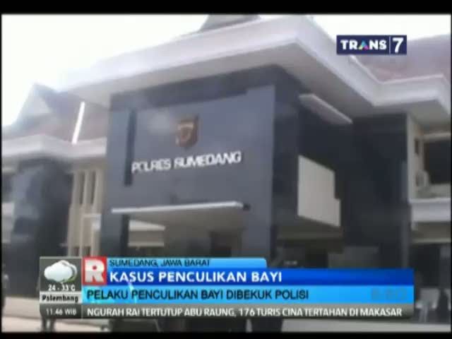 Pelaku Penculikan Bayi Dibekuk Polisi 