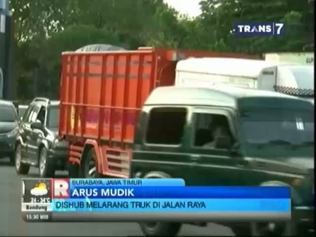 Jelang Lebaran, Dishub Larang Truk Melintas di Jalan Raya