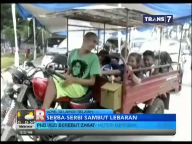 Mudik dengan Motor Gerobak