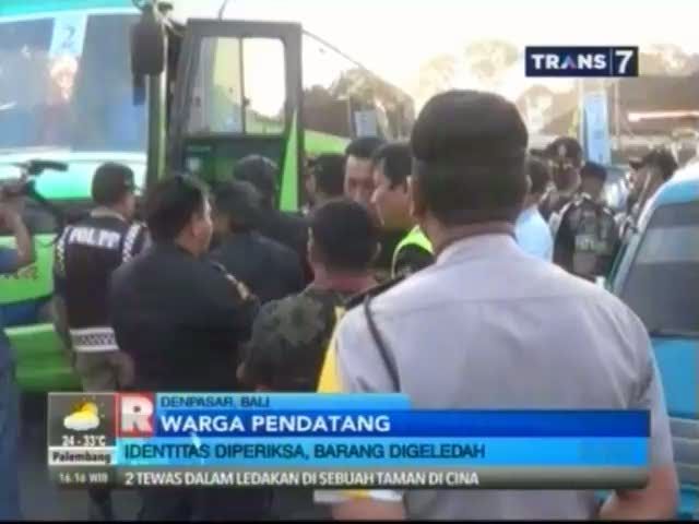 Di Terminal, Pendatang di Bali Digeledah dan Didata Petugas