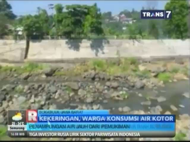 Bendungan Katulampa Kekurangan Pasokan Air