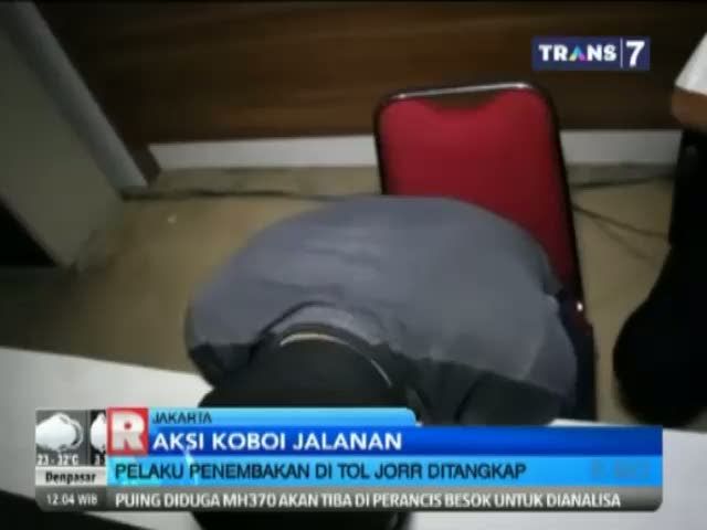 Pelaku Penembakan di Tol JORR Ditangkap