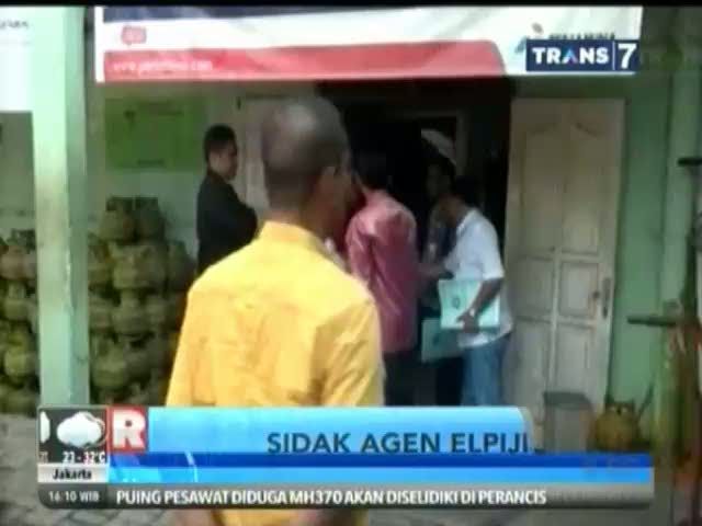 Sidak Elpiji Campur Air