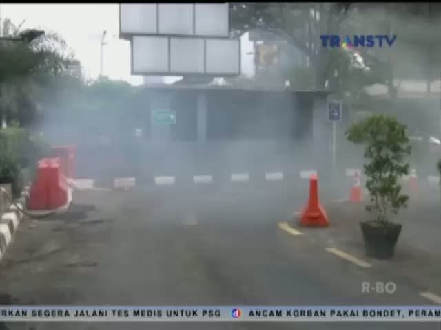 Kebakaran Landa Basement Gedung UOB