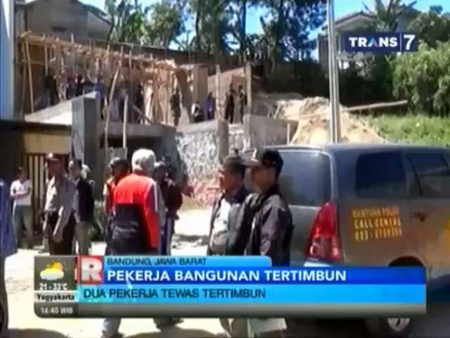 2 Pekerja Bangunan Tewas Tertimbun Tanah