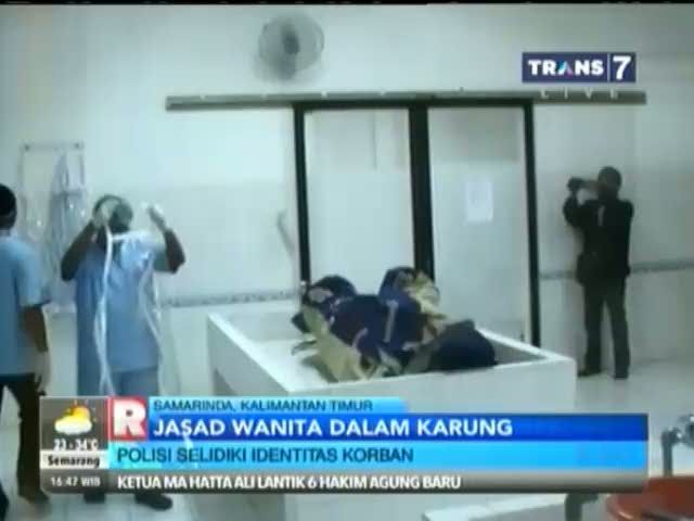 Wanita Korban Mutilasi dalam Karung