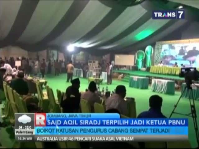 Said Aqil Siraj Terpilih Jadi Ketua PBNU