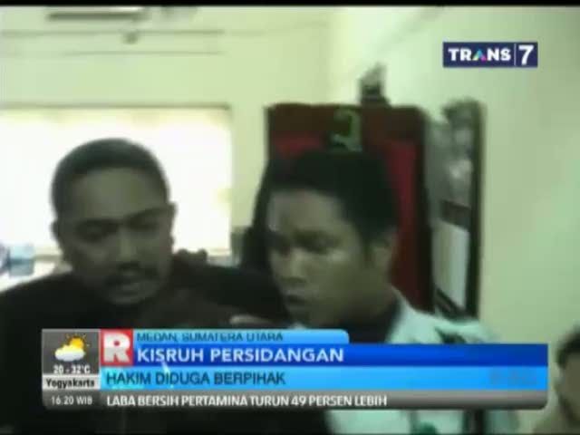 Diduga Berpihak, Hakim Pengadilan Dilabrak