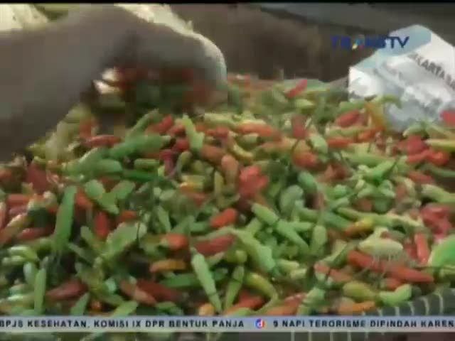 Harga Cabai Melonjak Tajam di Pasaran