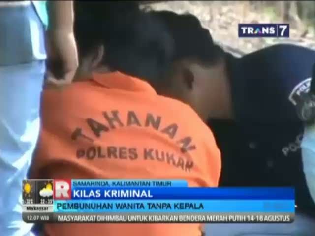 Polisi Bekuk Tersangka Pembunuh Wanita Tanpa Kepala