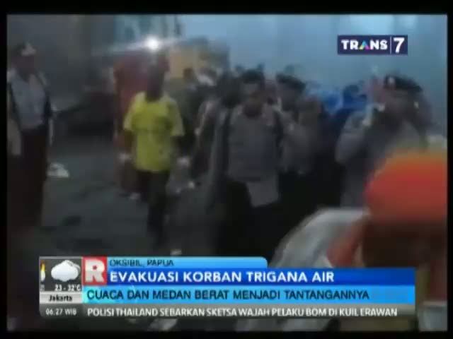 Cuaca dan Medan Berat Menjadi Tantangan Evakuasi Trigana Air