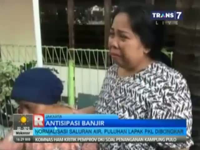 Pembongkaran Bangunan Liar di Mangga Besar