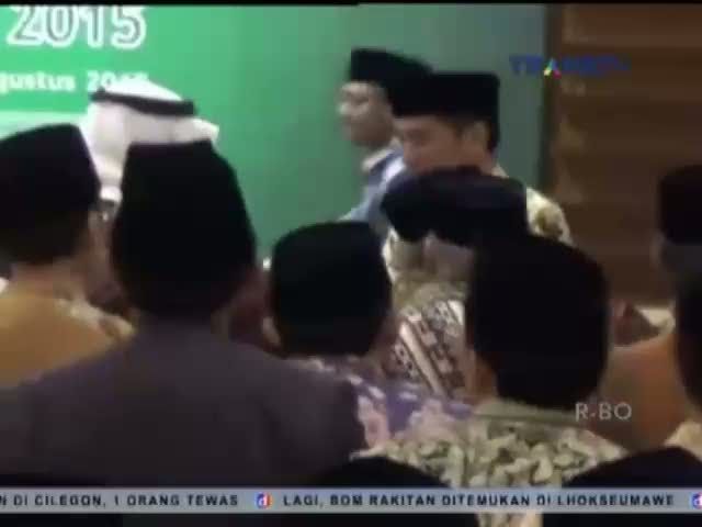 Presiden Jokowi Membuka Munas MUI ke-9