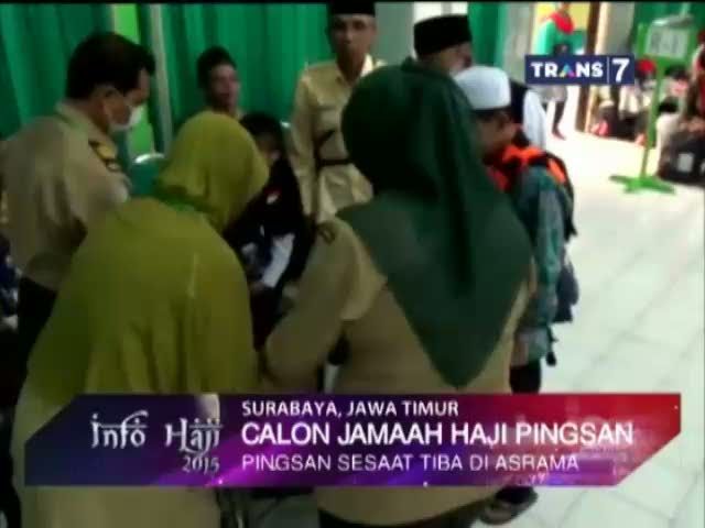 Calon Jamaah Haji Pingsan 