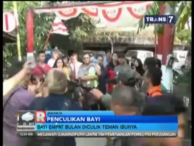 Bayi Empat Bulan Diculik Teman Ibunya