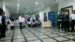 Petugas BPHI Gelar Simulasi Penanganan Kesehatan Jemaah Haji