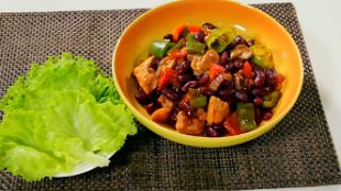 Ayam Pedas Kacang Merah