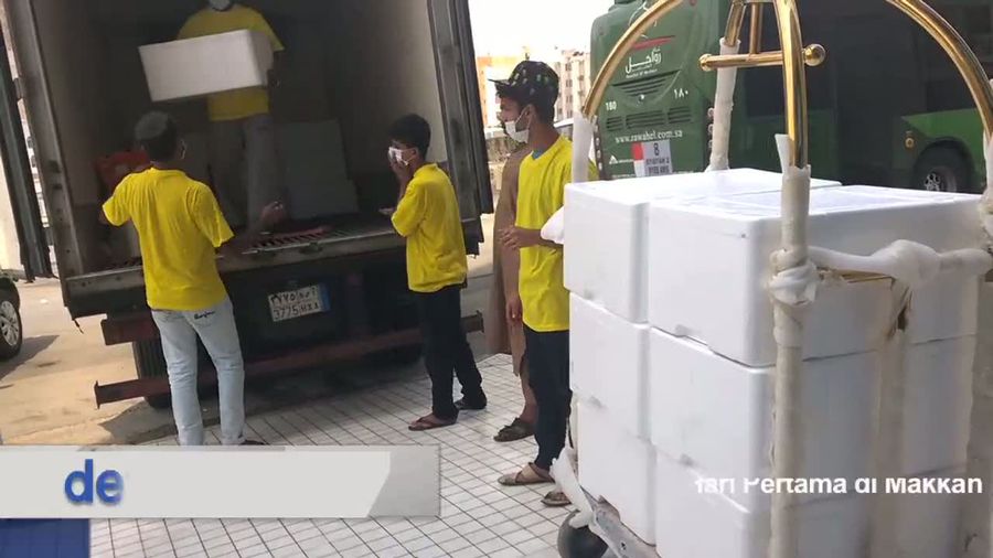 Ladziz, Menu Katering Hari Pertama di Makkah