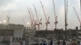 Badai Pasir di Masjidil Haram 