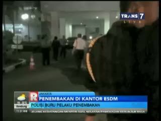 Polisi Buru Pelaku Penembakan di Kantor ESDM