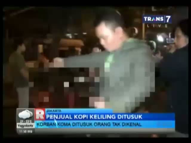 Penjual Kopi Keliling Koma Karena di Tusuk 