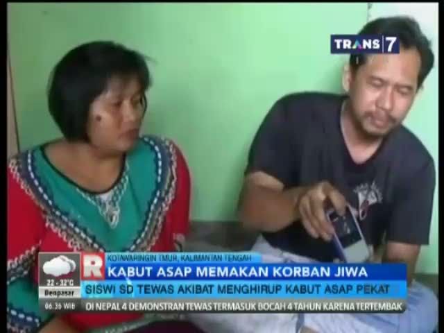 Asma Kambuh Akibat Menghirup Kabut Asap, Siswi SD Meninggal 