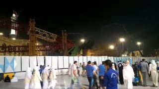 Ini Wujud Crane Raksasa di Masjidil Haram yang Mulai Dipreteli