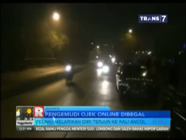 Ojek Online Jadi Korban Begal 