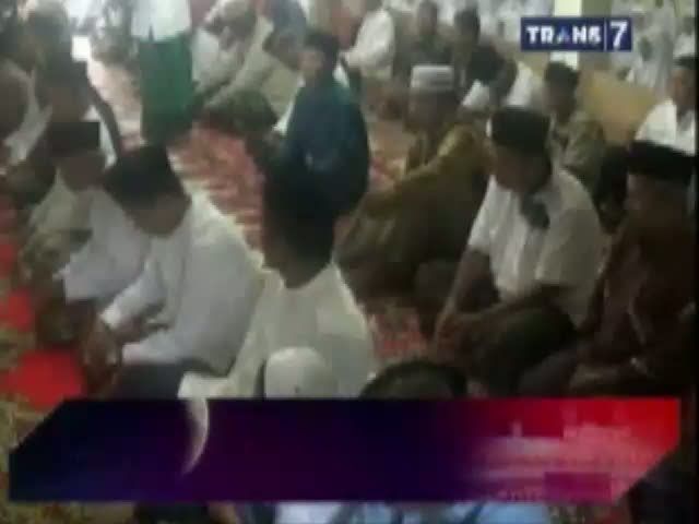 Tarekat Naqsabandiyah Gelar Salat Id