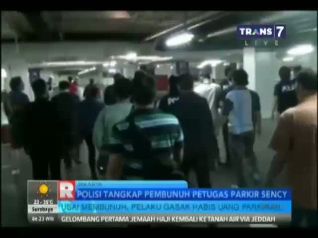Usai Membunuh, Pelaku Gasak Habis Uang Parkir