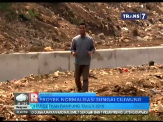 Target Normalisasi Sungai Ciliwung Rampung Tahun 2016