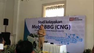 Terobosan Baru! Gubernur Ahok Uji Coba Taksi Bahan Bakar Gas