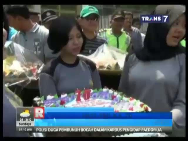 Merayakan HUT TNI ke 70