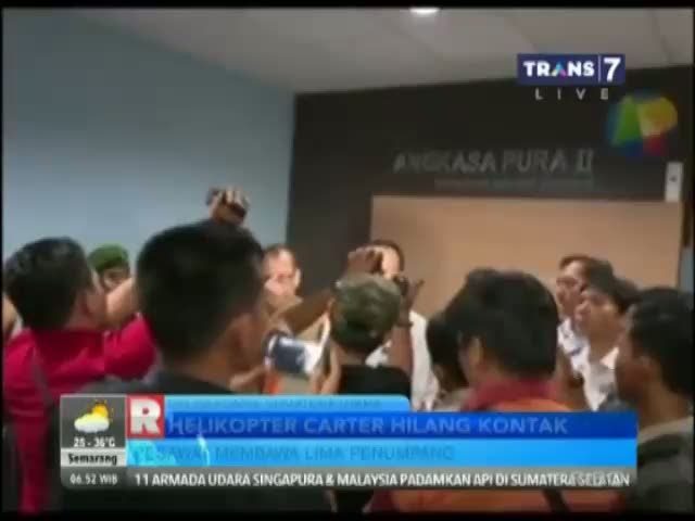 Helikopter Carter Hilang Kontak