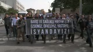 Pasca Diguncang Bom, Warga Turki Demo Anti Pemerintah