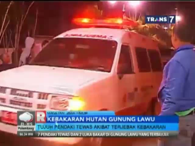 7 Pedaki Tewas Akibat Kebakaran Hutan Gunung Lawu 