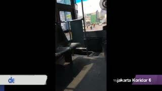 Suara Kaca Dalam Bus TransJ Koridor 6 Bising, Penumpang: Enggak Beda Sama Kopaja