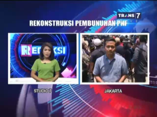 Polisi Menggelar Rekonstruksi Pembunuhan Bocah Dalam Kardus