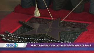 Kreator Batman Menjadi Bagian Walk of Fame