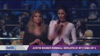 Justin Bieber Berjaya Di MTV EMA 2015