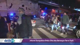 Jokowi Sampaikan Duka Cita atas Serangan Teror Paris