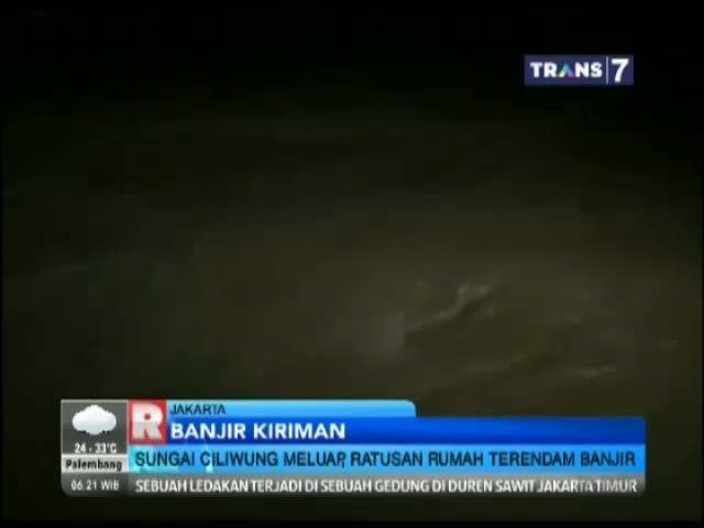 Banjir Kiriman, Sungai Ciliwung Meluap!
