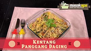 [Resep Anak] Kentang Panggang Daging