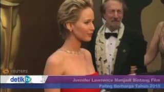 Jennifer Lawrence, Bintang Film Paling Berharga 2015