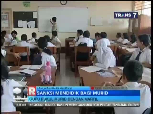 Guru Pukul Murid Dengan Martil!