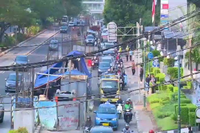 Galian Air Limbah Bikin Macet Kuningan Tambah Parah
