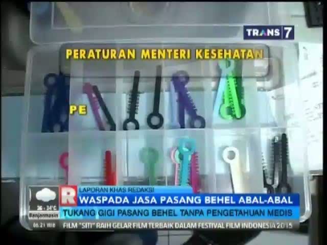 Tukang Gigi Bukanlah Dokter Gigi!