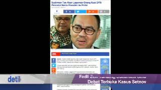 Fadli Zon Tantang Sudirman Said Debat Terbuka Kasus Setnov